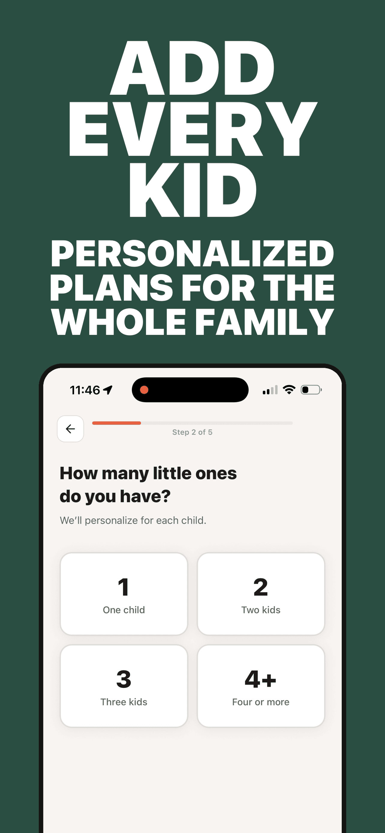 KidWin — personalized plans for the whole family